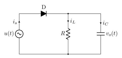 How to Draw Single Phase Half Wave Rectifier in LaTeX - TikZBlog