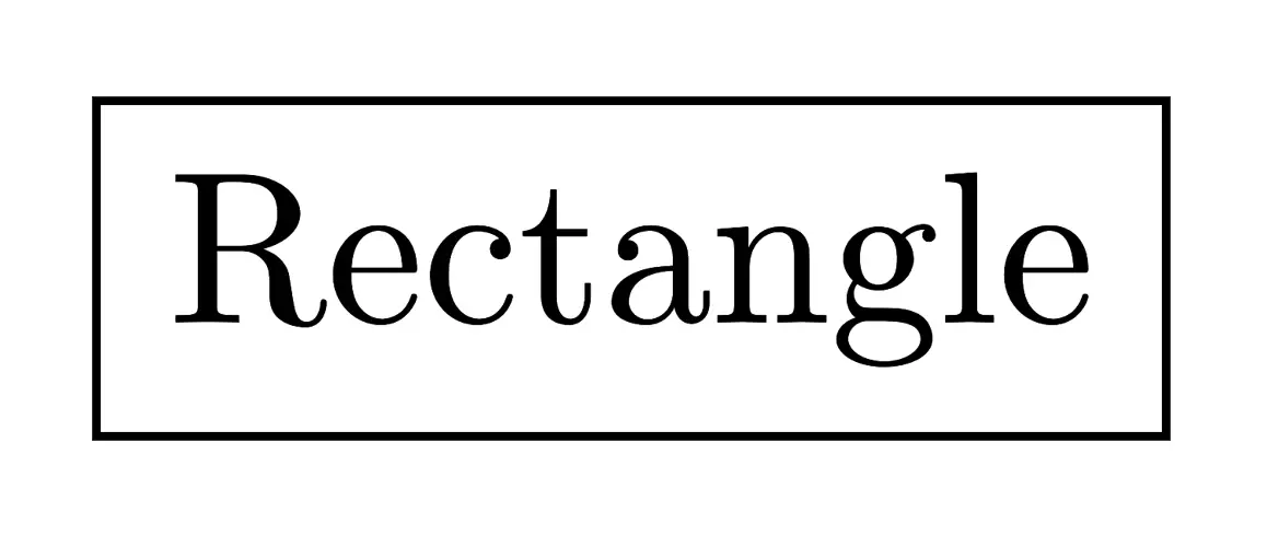 Rectangle node shape in TikZ LaTeX